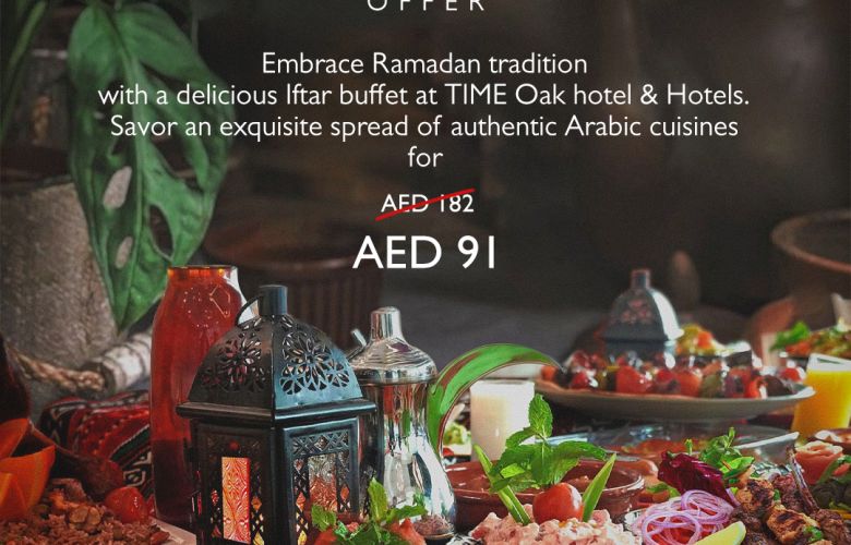 Ramadan Iftar Buffet Offer